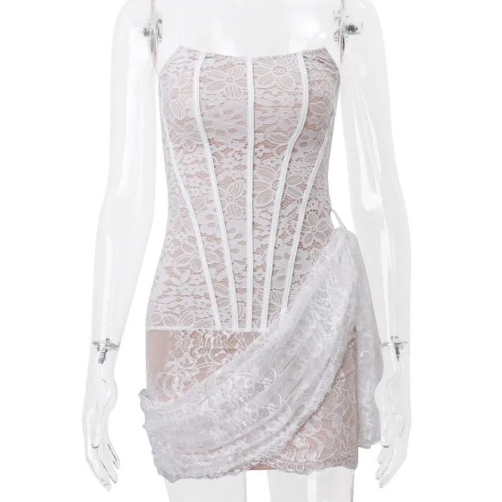 Strapless dress